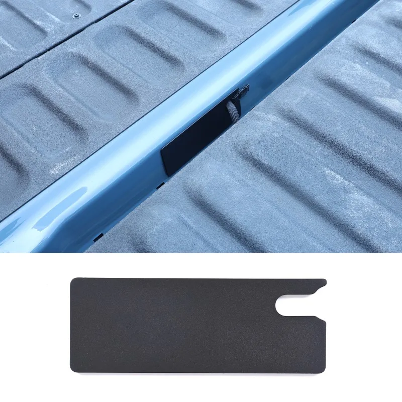 

For Ford Maverick 2022-2025 Aluminum Alloy Tailgate Bottom Wire Hole Dust Cover Tailgate Bottom Wire Hole Protection Accessories
