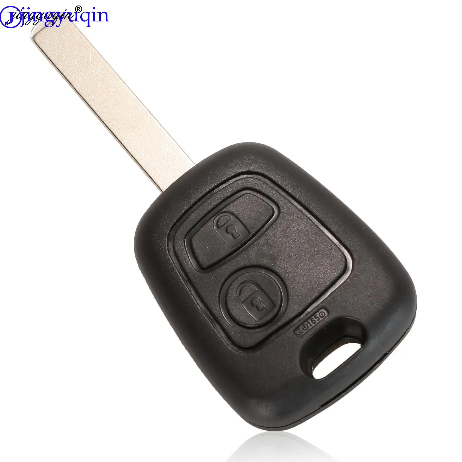 jingyuqin 2 Buttons Remote Car Key Case Shell Fob For Citroen C1 C4 XSARA Picasso Fit Peugeot 106 107 207 307 407 206 306 406