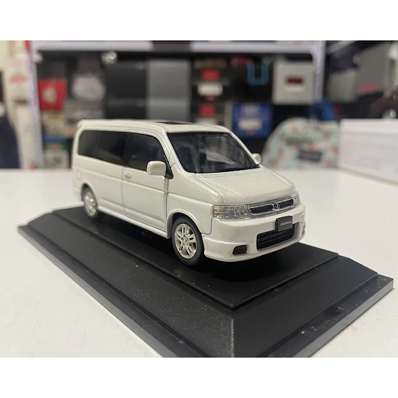 EBBRO Diecast 1:43 Scale  Step Wagon 2001 MPV Alloy Car Model Collection Souvenir Display Ornaments