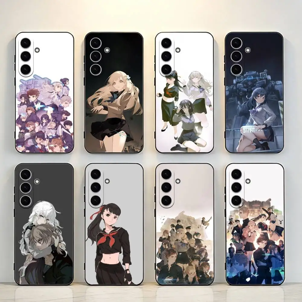 Game 13 Sentinels Aegis Rim  Black Shell Phone Case For Samsung Galaxy A73,A72,A71,A70,A53,A52,Cover Others Soft