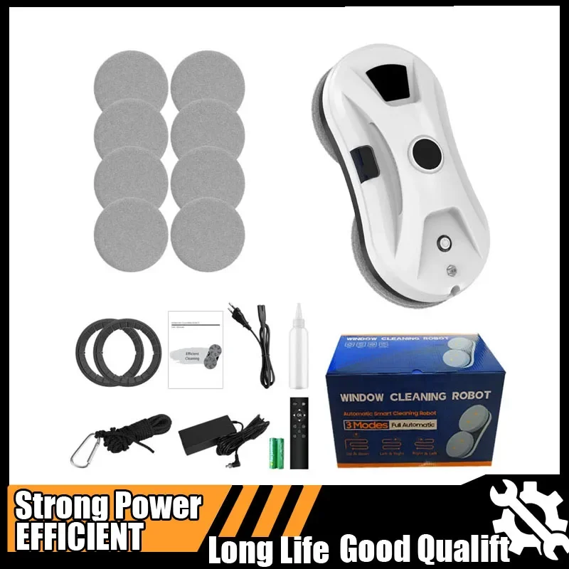 

Hot Window Cleaning Robot Intelligent Household Automatic Electric Double-sided Glass Window Cleaning Machine for Tall Buildings