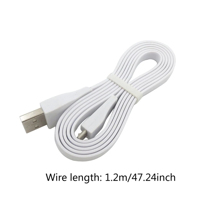1.2meter Micro USB Cable For Ue Boom Megaboom Roll Charger Wire Audio Speaker Charging Power Cord Wearproof Durable Wholesale