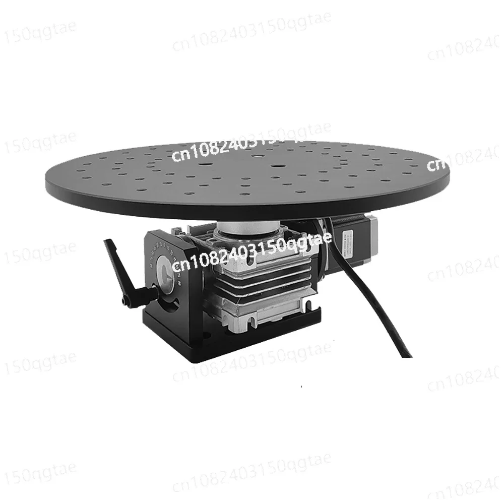 Electric 360° Rotary Turntable Precision Rotating Platform Diameter 300MM Workbench with Speed Controller and Foot Switch