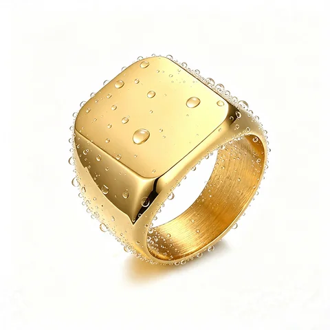 Men s golden ring - купить недорого | AliExpress