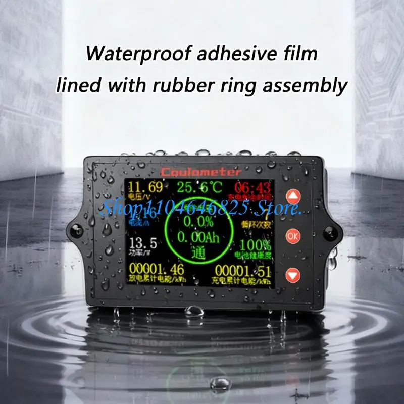 DC8-100V Battery Meter Battery Capacity Voltages Indicators Battery Gauges Lithiums Leads-Acid Battery Indicators
