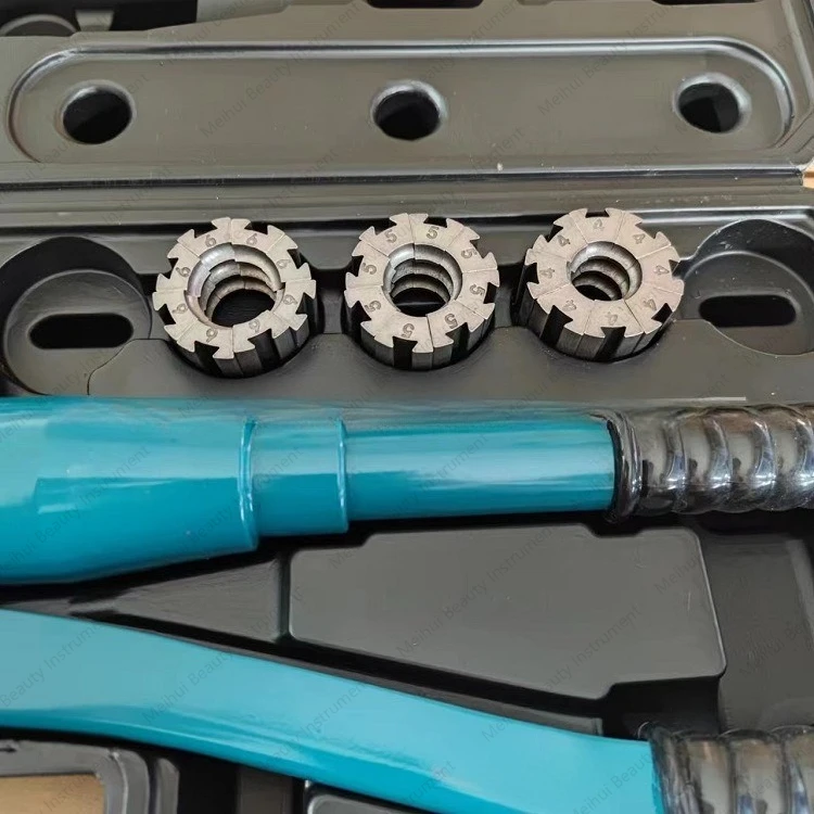 Air Conditioning Pipe Crimping Tool Hose Manual Hydraulic Tool Portable