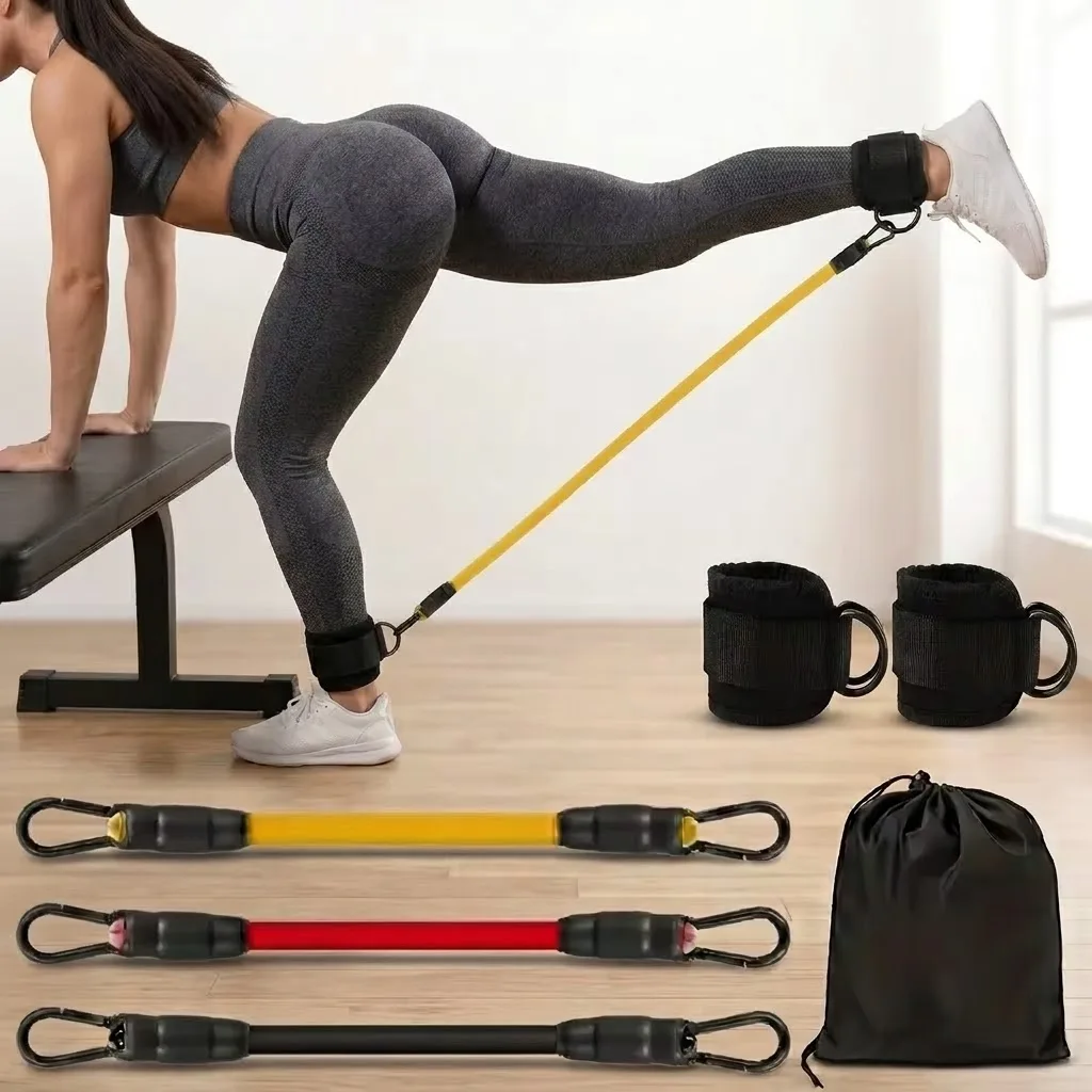 Yoga Fitness Set - Juego de bandas de resistencia para