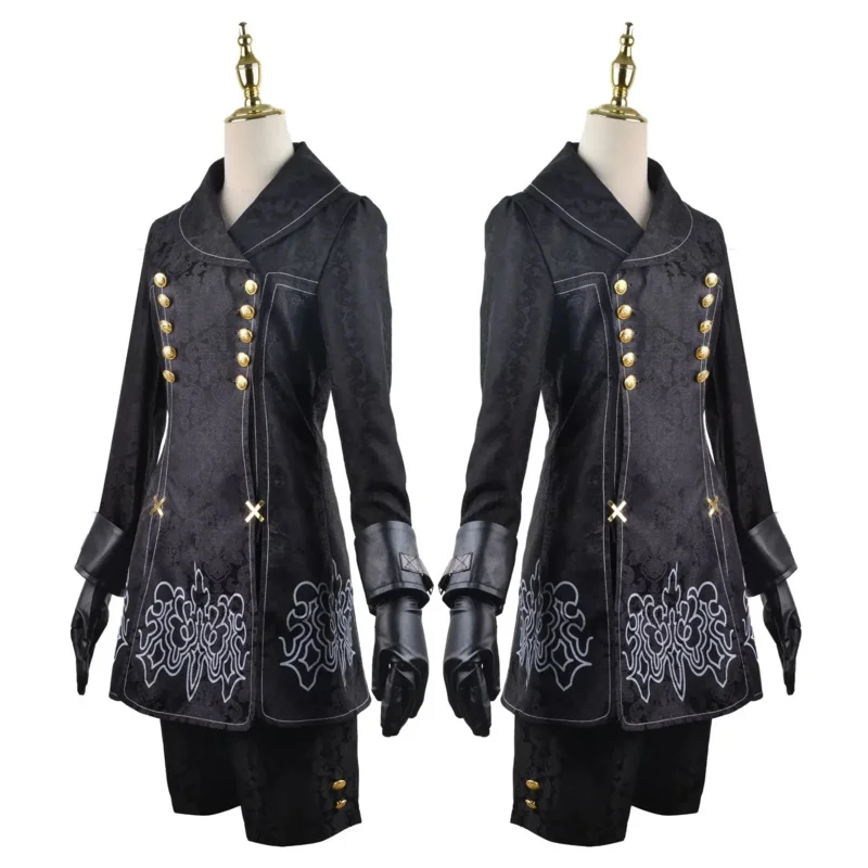 Kidney Automata Cosplay para homem, Yorha 9S, No.9, Roupa tipo S, Fato de jogos, Trajes de RPG, Halloween Party Fancy