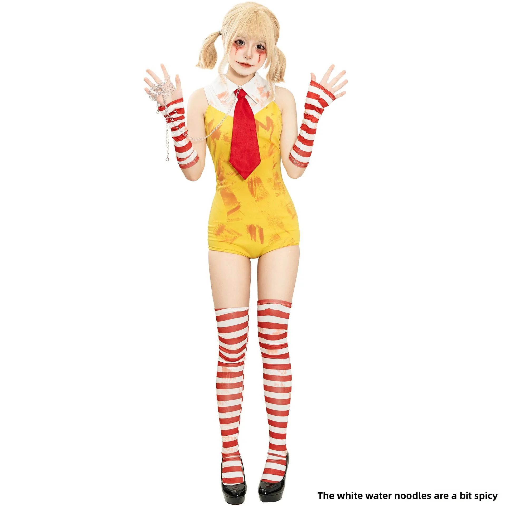 

SXL Halloween Prank Bloodstain Costume Outfit Western Festival Masquerade Performance Clothing Women's Fas...