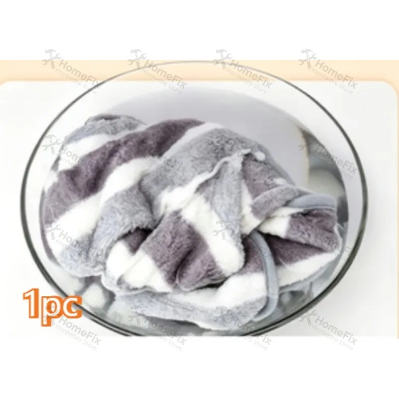 Coral Fleece Pet Bathrobe Super Water Absorption Quick Drying Dog Cat Drying Towel Pet Grooming Bath Supplies