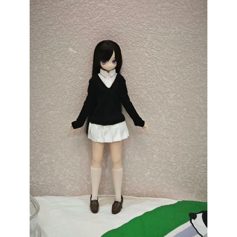 

Игрушки в масштабе 1/6, фигурки, вязаная рубашка, плиссированное платье, топы, шорты, модель одежды для 12-дюймовой фигурки женщины-солдата, DIY