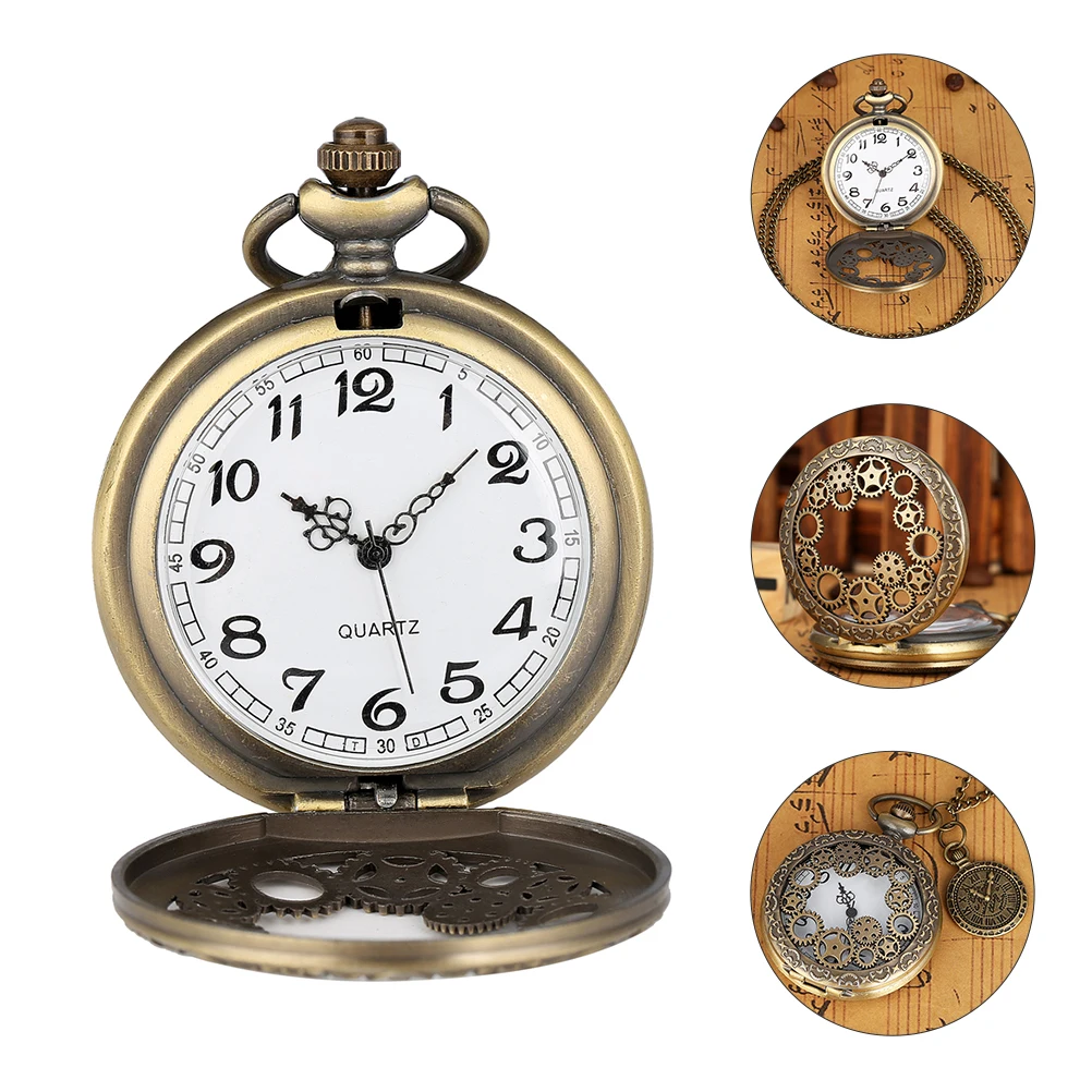 

Roman Numeral Watch Classic Hanging Necklace Vintage Accessories Chain Watches Classic Hanging Watch Durable Lightweight