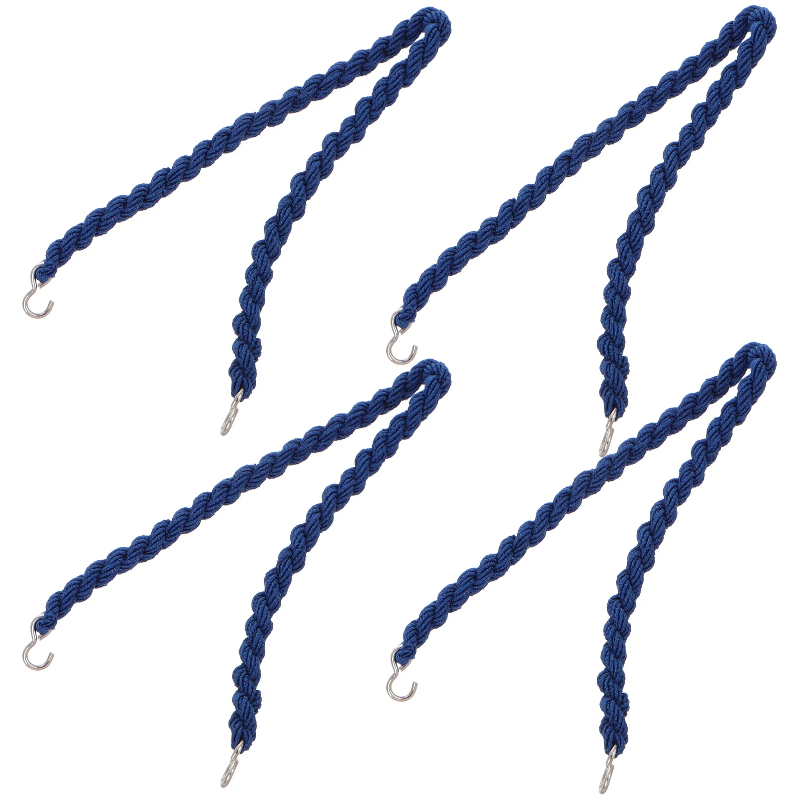 

4Pcs Outdoor Leg Binding Rope 4Mm Thick Elastic Twist Design Functional Boot Straps for Hiking Skiing Snowboarding Gardening