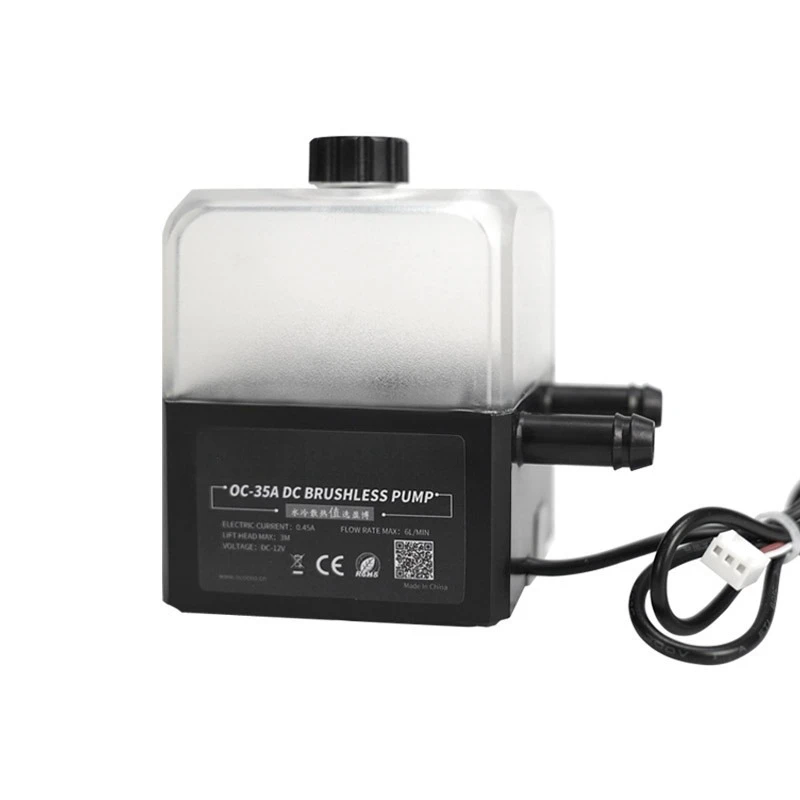 

Water pump OC-35A brushless DC silent, high flow 3 meters head industrial electric friction pump