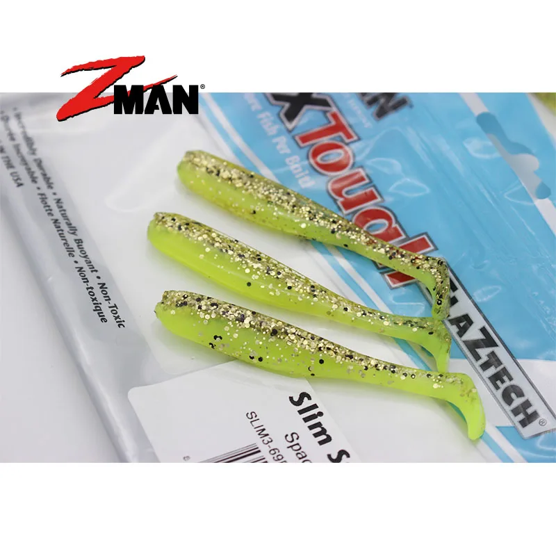 ZMAN Slim SwimZ Floating T-tail Sub-soft Bait Decoy, Imported From ZMAN, USA