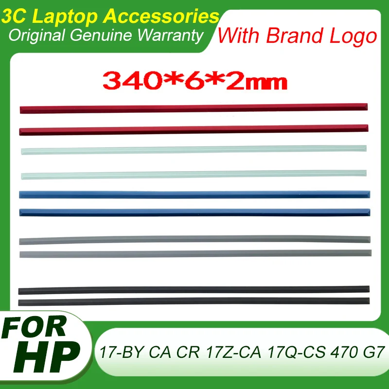 Laptop Bottom Rubber Pad for HP 17-BY 17-CA 17-CR 17Z-CA 17Q-CS 17S 470 G7 TPN-I133 Replacement Self-adhesive Rubber Feet Strip