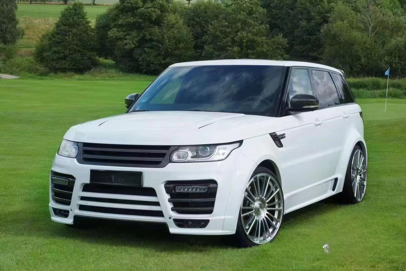 سيارة الوفير جديد SVR Widebody Kit سيارة الوفير لاند روفر فوغ 2014 2015 2016 الترقية إلى 2022 2018 2019 2020 2021 2023 BodyKit