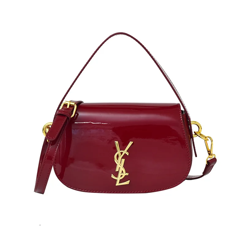 حقيبة حمل بسيطة لعام 2025 للنساء، محفظة كروس ممتازة، حقيبة كتف أنيقة تحت الإبط، حقيبة يد فاخرة بتصميم دفعة صغيرة