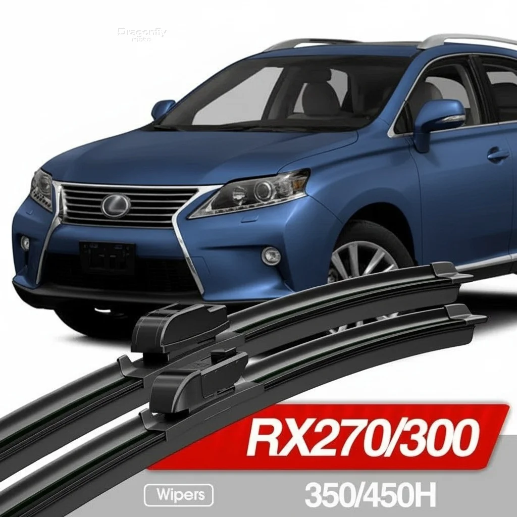 

For Lexus RX270 RX300 RX350 RX450H 2004-2022 Front Windshield Wiper Blades 2x Windscreen Window Accessories 2005 2014 2016 2020