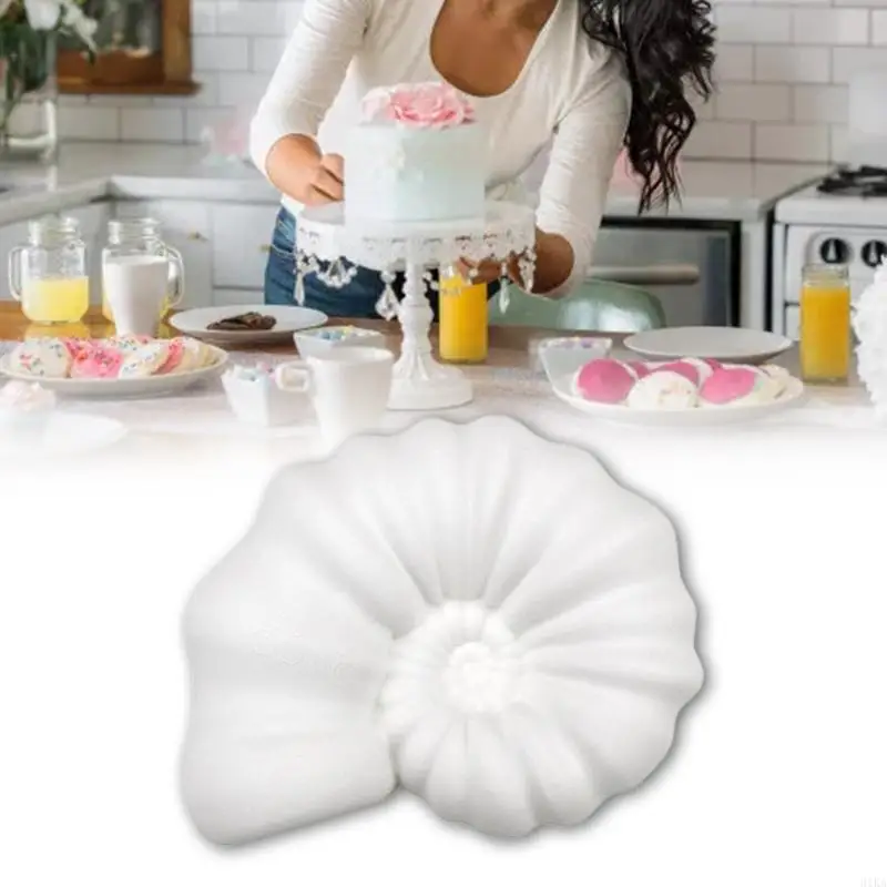 31KA SEA SNAIL FOR Shell Shell Kitchen Baking Mould Mould Cilicon Cake Tover Tools Fon