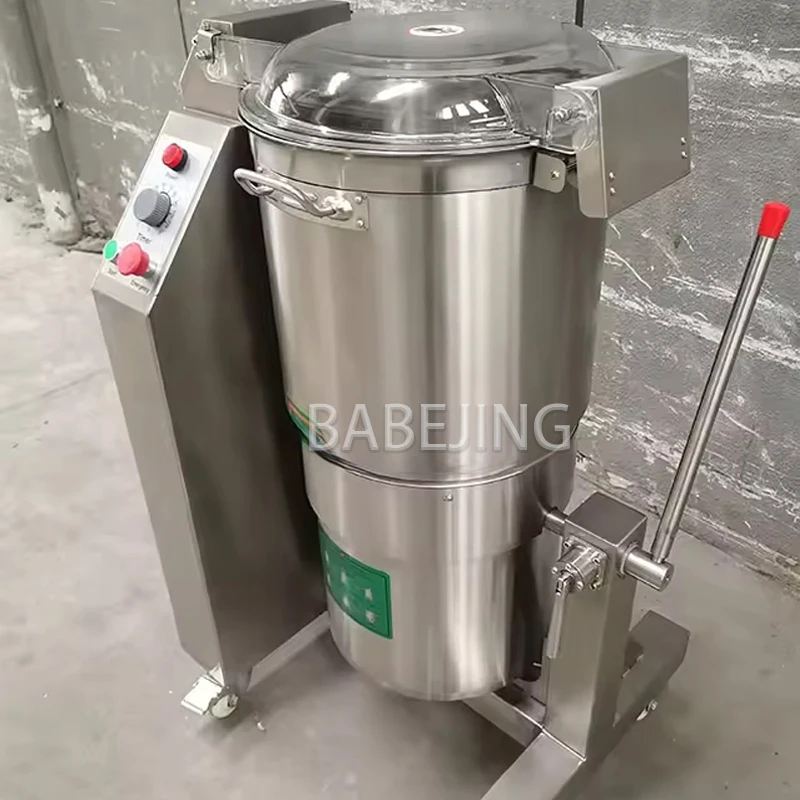 Voedselverwerkingsmachine met grote capaciteit, broccoli-chopper, aardappelpuree-maker, vloerstaande hakmolen met variabele snelheid