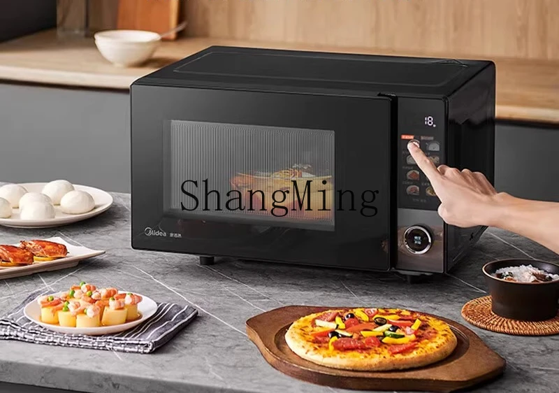 ZYY hogar micro-latido pantalla a color integrada 25L temperatura fija de primera clase eficiencia energética horno de onda de luz
