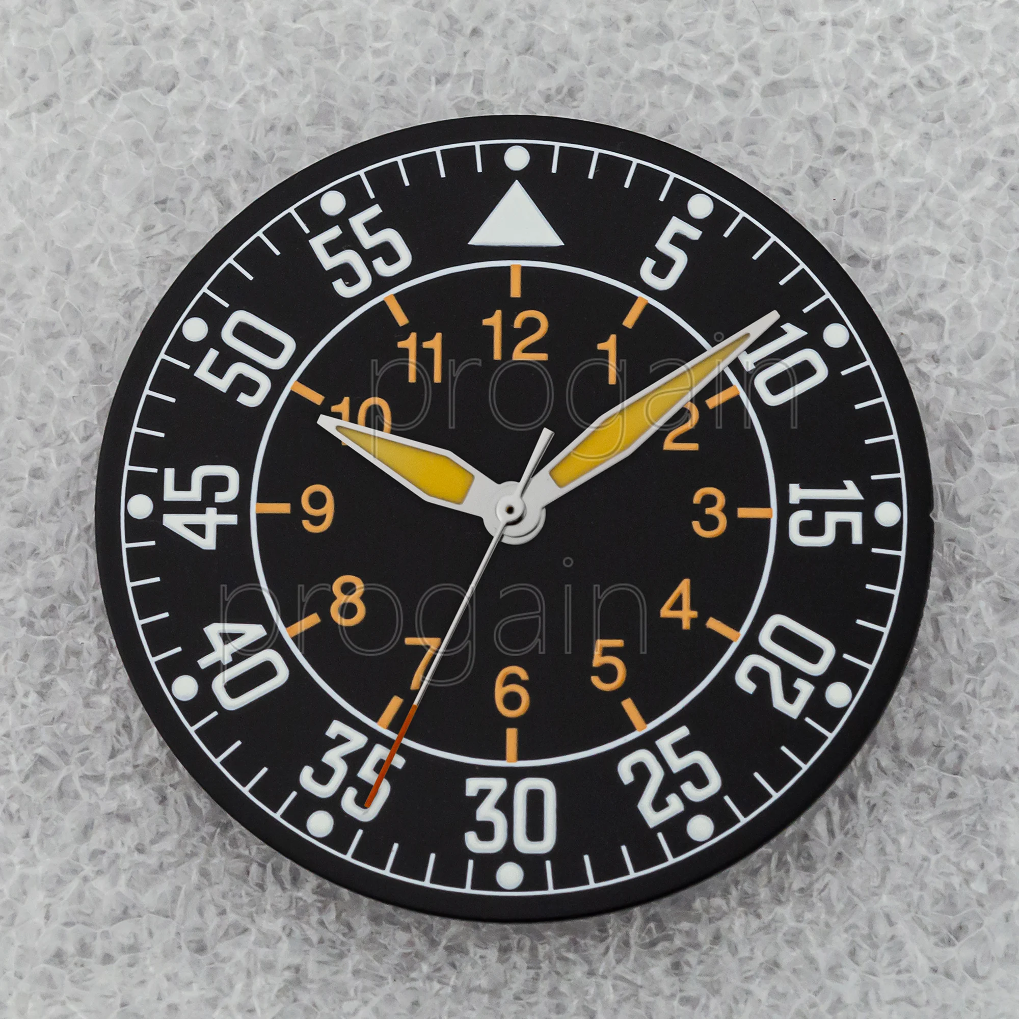 Agujas de reloj NH35, punteros luminosos verdes, manecillas de reloj NH35 para Mark XX fit NH35 NH36, movimiento mecánico Mod NH35