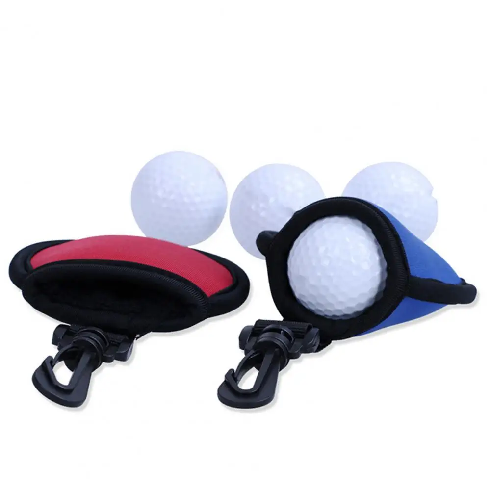 1pcs Golf Washer Pouch Golf Ball Cleaner Pocket Washer Golf Ball Washing Wipe Cleaning Bag Golf Accessories