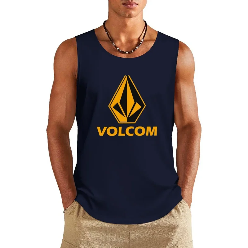 Men's Sleeveless Vest Fashion Gym T-Shirt Hawaii Beach Surfing Mesh Summer Casual Sports Shirt