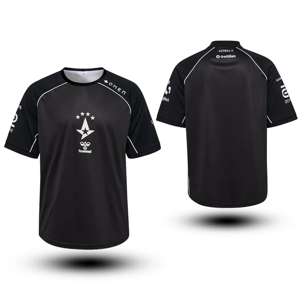 CS2 Esports Club Astralis Jerseys Player Custom Uniforms Fans Gift T-shirts Breathable Sweatshirts For Men and Women Tops