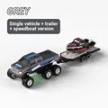 gray with speedboat