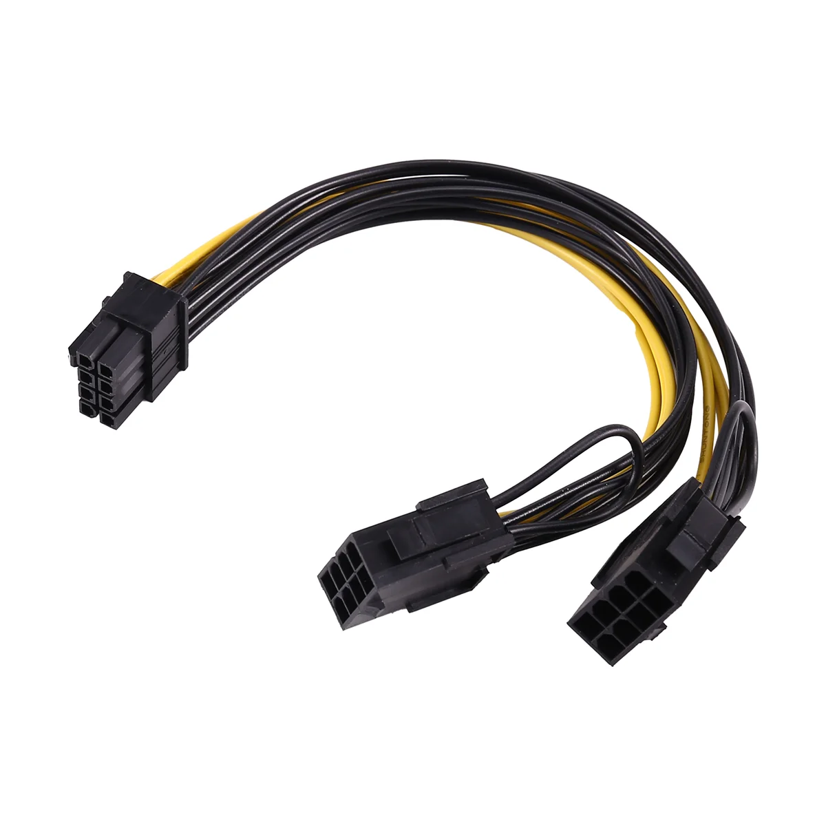 Y59A18AWG 8Pin to Dual 8Pin(6+2) Power Cable GPU Power Cable for Tesla K80 M40 M60 P40 P100 ,20CM