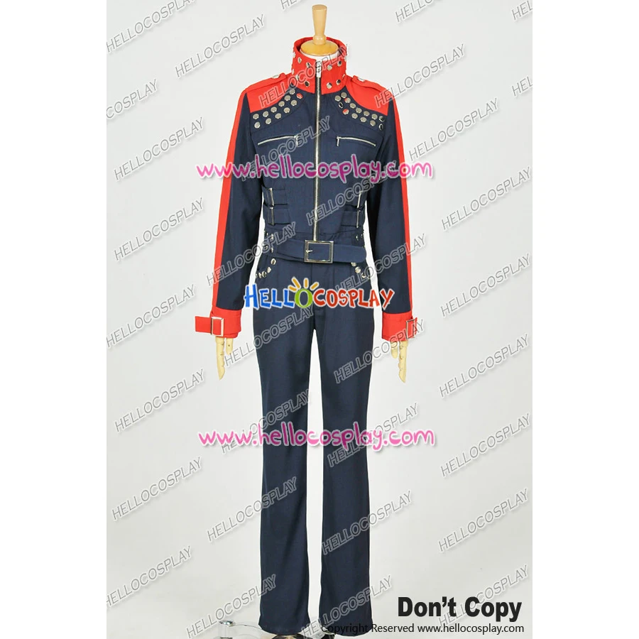 

DRAMAtical Murder DMMd Mizuki Cosplay Costume Leader of a Rib Team Dry Juice Blue Outfit Clothing Halloween Theme Party H008