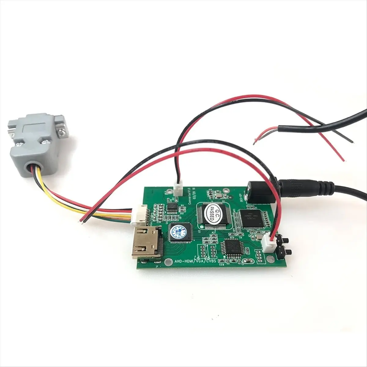 

Плата видеосигнала AHD: конвертер AHD/CVI/TVI/CVBS в HDMI/VGA, инструмент для передачи видео 1080P