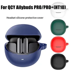 Silicone Case Cover Protective Shockproof Protector Anti-Scratch Headphone Accessories Shell for QCY Ailybuds PRO/PRO+(HT10)