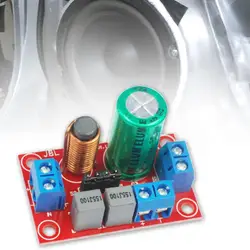 E6K1 Fácil instalación Filtro cruzado ajustable para graves agudos Altavoz divisor de frecuencia de audio de 2 vías