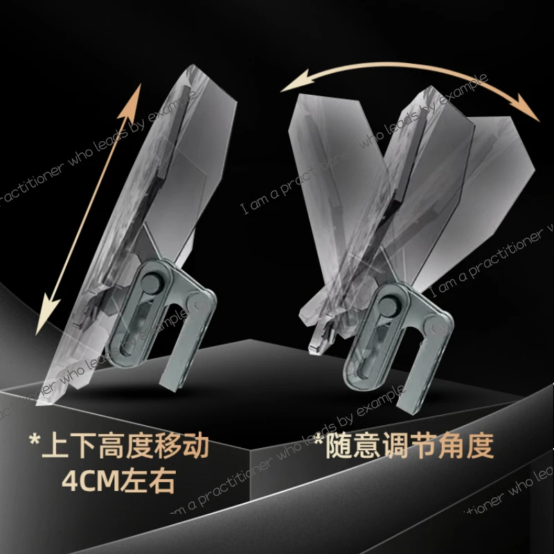 

Motorcycle universal small windshield heightening adjustable lifting suitable for BMW Kawasaki windshield heightening accessorie