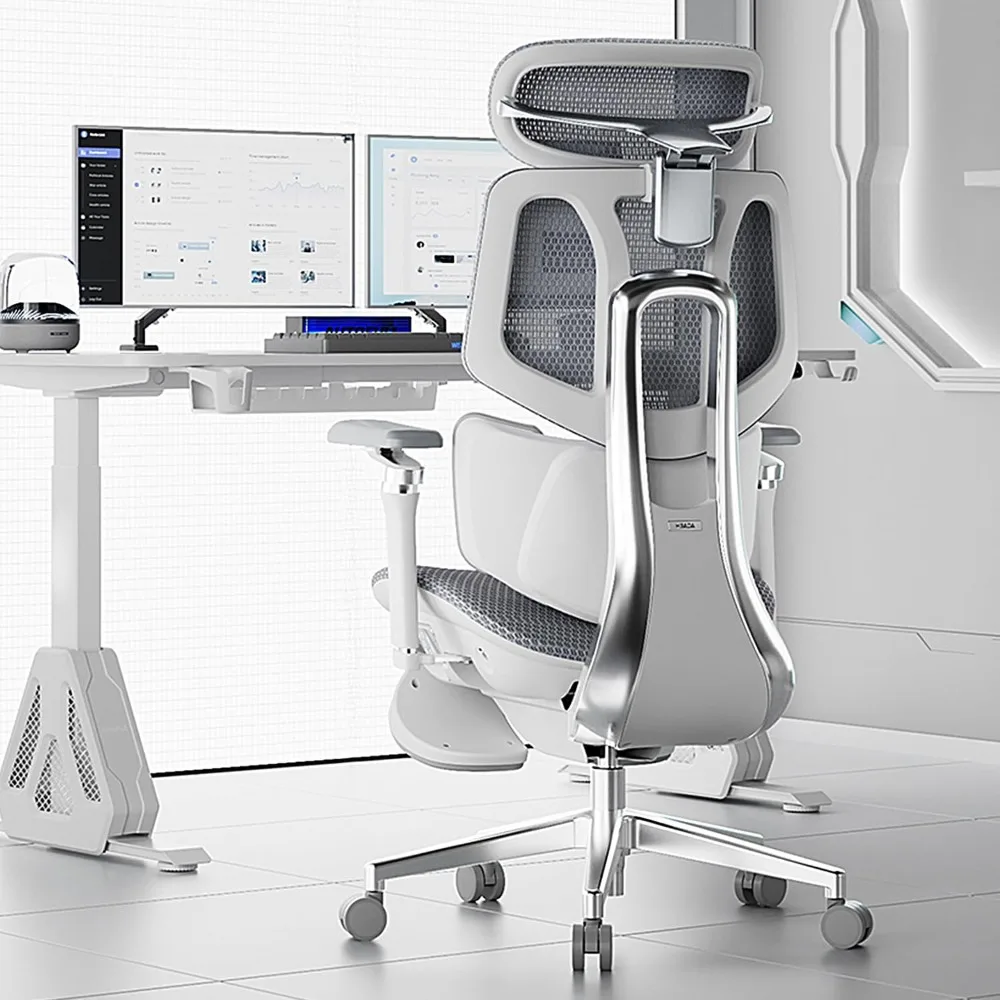 Hbada X7 Smart Ergonomic Chair, Office Chair, with Fully Automated Lumbar Tracking, 4D Adjustable Headrest, 720° Adjustable Armr