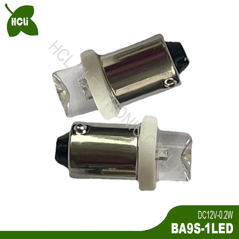 Hot Sales BA9S BAX9S T4W T11 1815 1895 DC3V 4.5V 6V 12V 24V Bulbs Led Indicator Lamp Warning Signal Light free shipping 500pcs