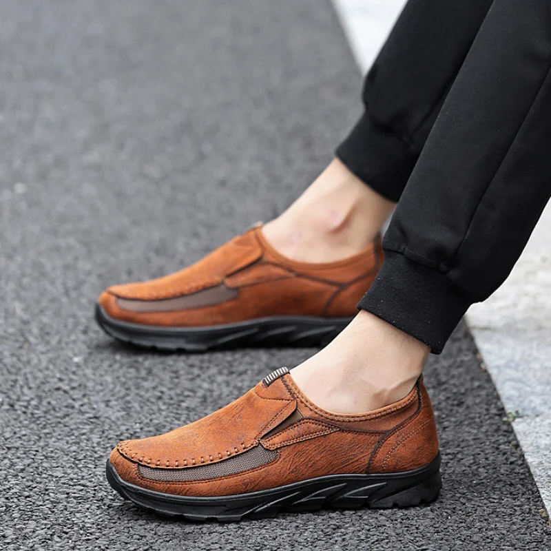 

New Men's Casual Shoes Fashion Sneakers Designer Mesh Loafers for Man Comfort Walking Shoes Non Slip Driving Shoe Zapatos Hombre