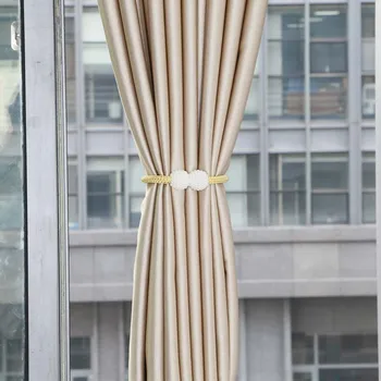 1 adet inci toka perde klip Tieback Backs Tie kravat arkaları kayış inci topu perde asılı top toka dantel perde aksesuarları