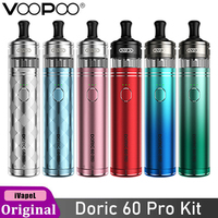Original VOOPOO Doric 60 Pro Kit 60W 2500mAh Built-in Battery with 5ml PnP X Pod&PnP X Coil 0.3/0.8ohm Electronic Cigarette Vape