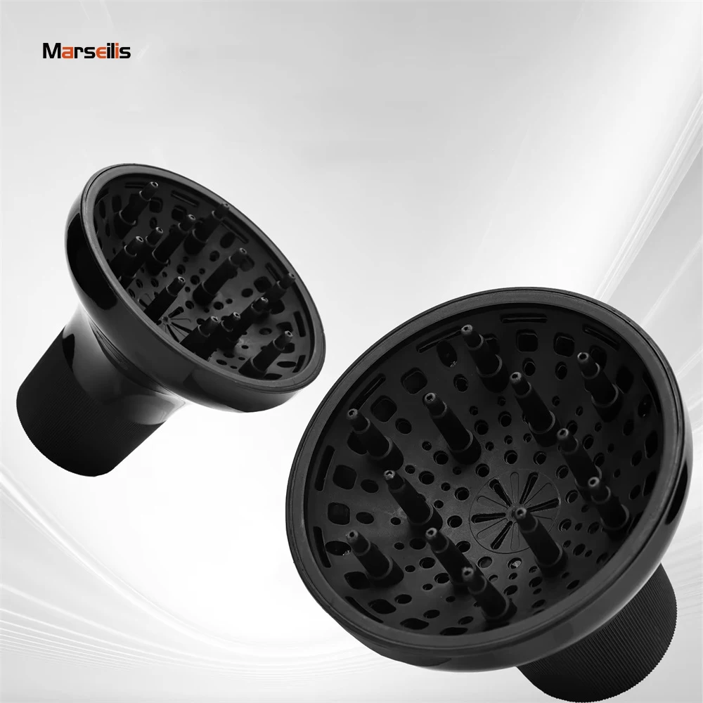 

Marseilis Universal Hair Dryer Diffuser Women Long Curly Hair Attachment 3.5cm To 5cm For Wavy Hair Straight Hair Styling Tool