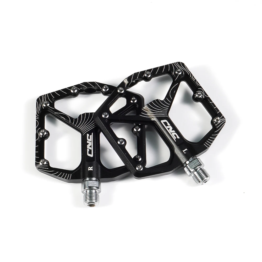 CNC Bike Pedal Ultralight Bicycle Pedals Bearings Mtb Pedals Flat Platform Bike Pedal Cycling Accessories Part