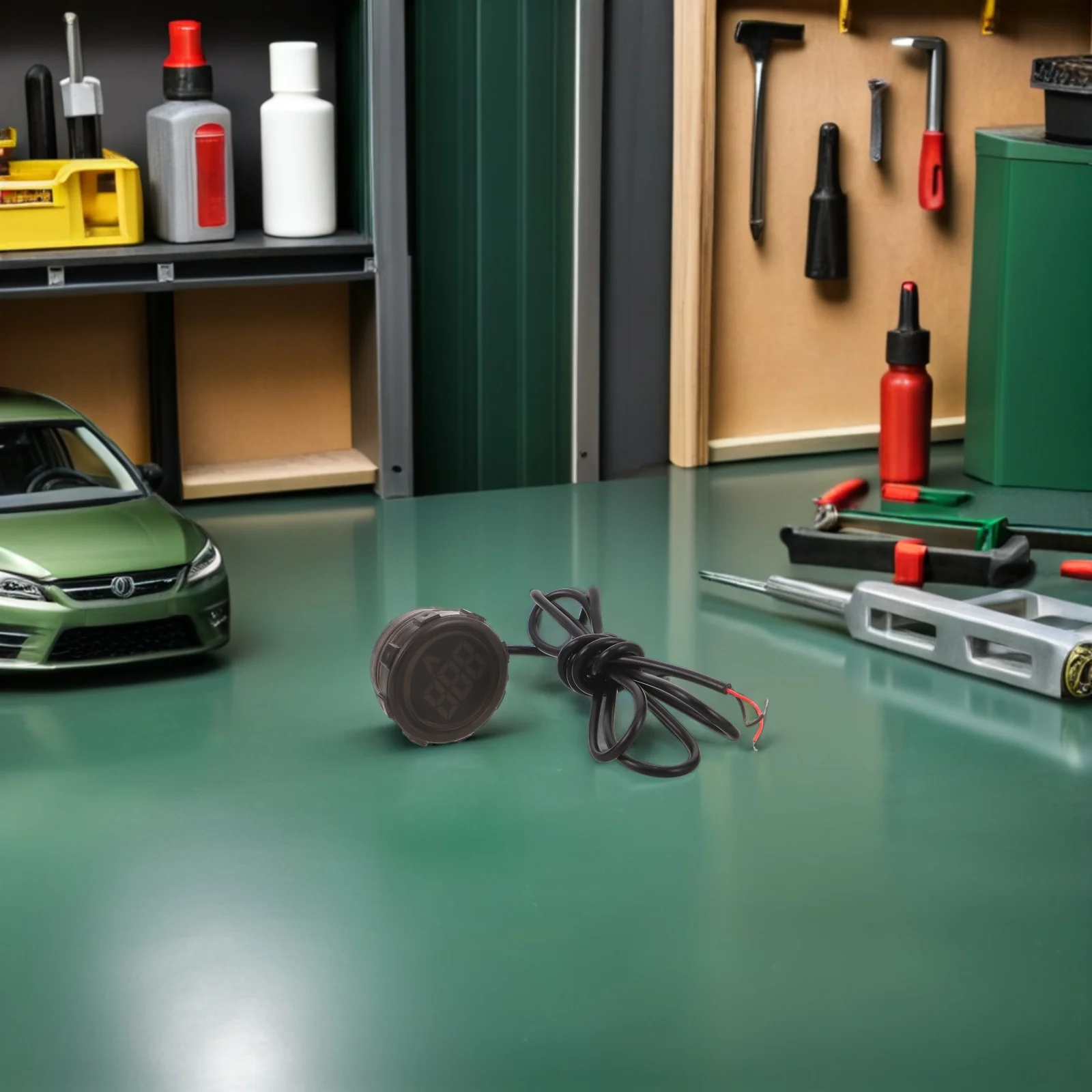 

Digital Voltmeter 3-Digit Round Dc Voltage Meter Waterproof Red Led Display For Car Circuit Testing Mini Panel Voltmeter