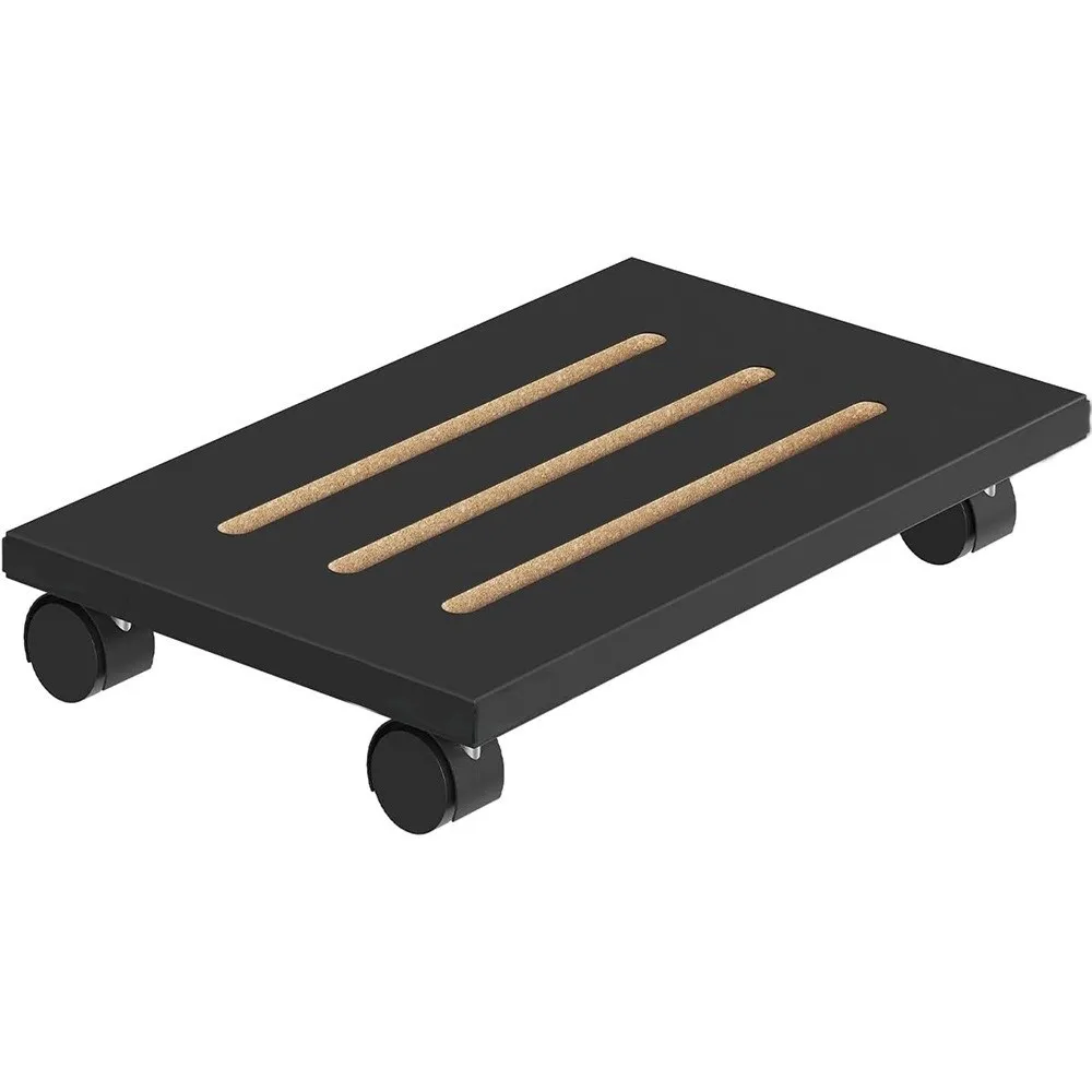 

Elevate Computer Tower Stand with 4 Caster Wheels Ventilation Computer Stand Under Desk Desktop Tower Mobile PC Stand Gamers Use