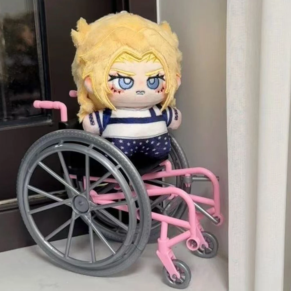 10cm Anime Johnny Joestar Plush Doll Gyro Zeppeli Kakyoin Noriaki Starfish Body Dolls Cotton Stuffed Toy Pendant Keychain Gifts