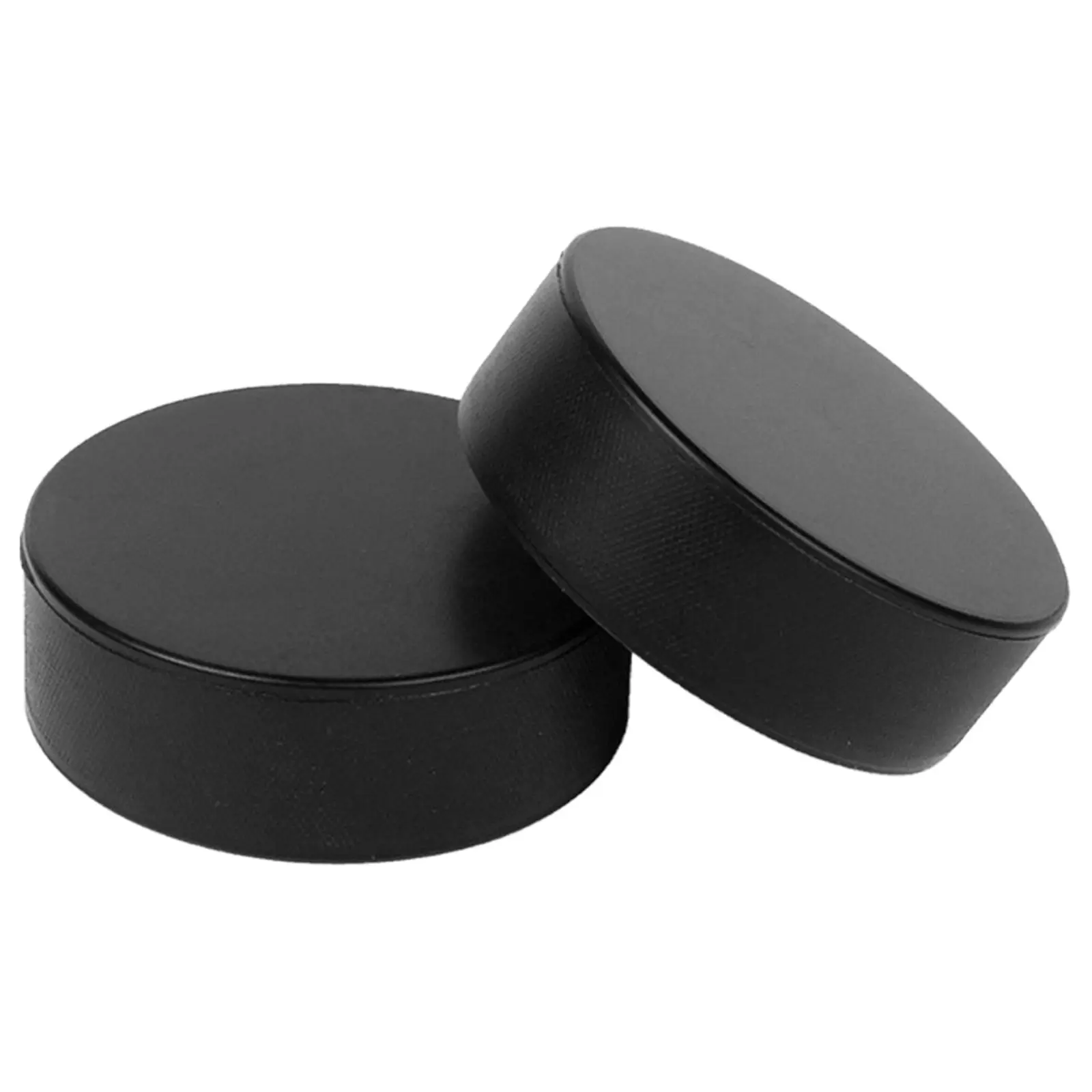 

2Pcs Ice Hockey Pucks PU Material Anti-Slip Texture Training Pucks for Indoor Roller Skating Game Practice Indoor Hockey Puck