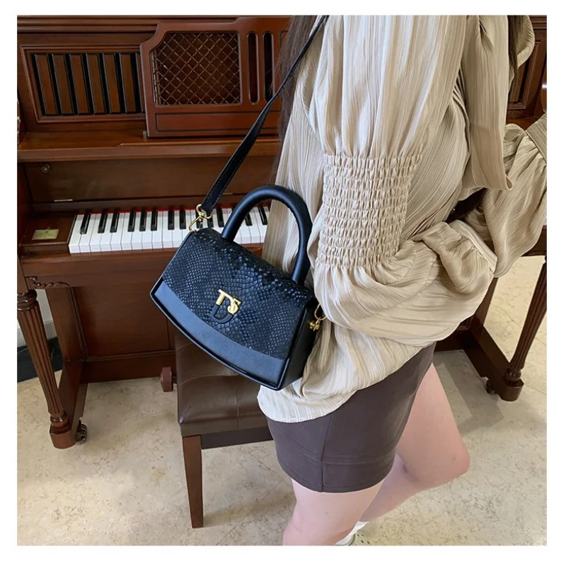 프리미엄 가죽으로 제작된 패셔너블한 여성 핸드백, 파리 캐주얼 데일리룩을 자랑합니다 ​