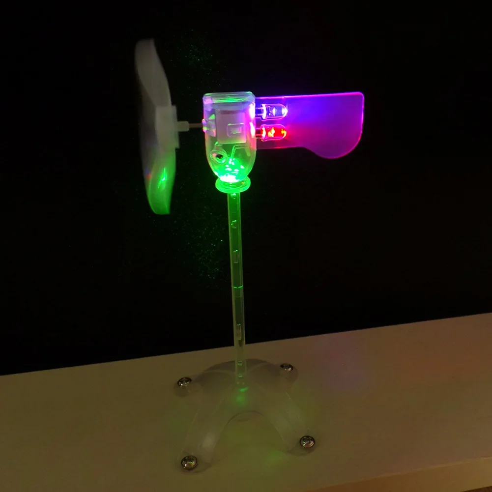 Small Educational Wind Turbine Generator Model for Teaching and Demonstration Use with 360 Degree Rotation Capability